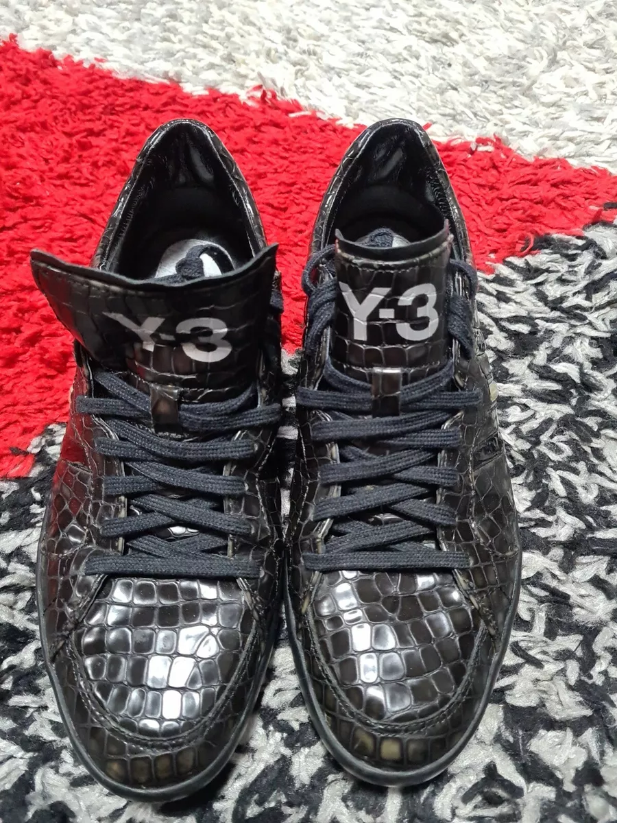 Y3 boxing store trainers black