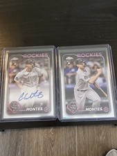 Coco Montes 2024 Topps Chrome Rookie Autographs #RA-CMO Auto Colorado Rockies RC