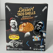 Old El Paso Cinnamon Toast Crunch Dessert Taco Shells Limited Edition