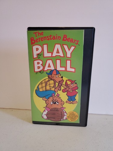 The Berenstain Bears Play Ball VHS Video Tape (1990) Kids Klassic K6382