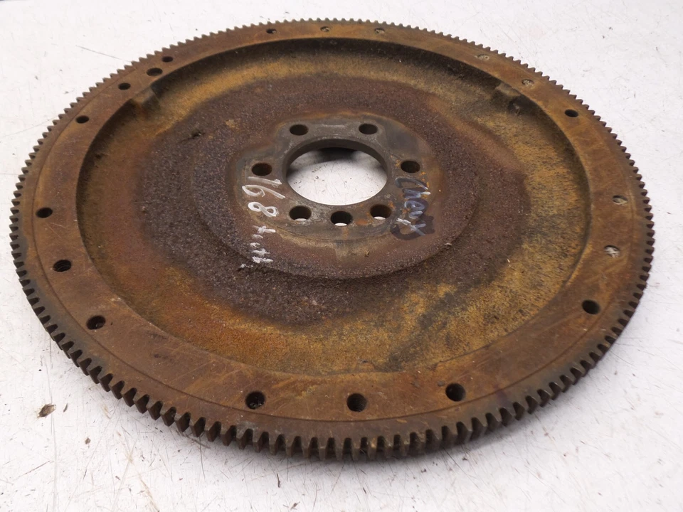 Volante de inercia 70-81 Camaro Chevy 350 V8 para autos manuales de 4 velocidades 168 dientes Foto 2 de 4