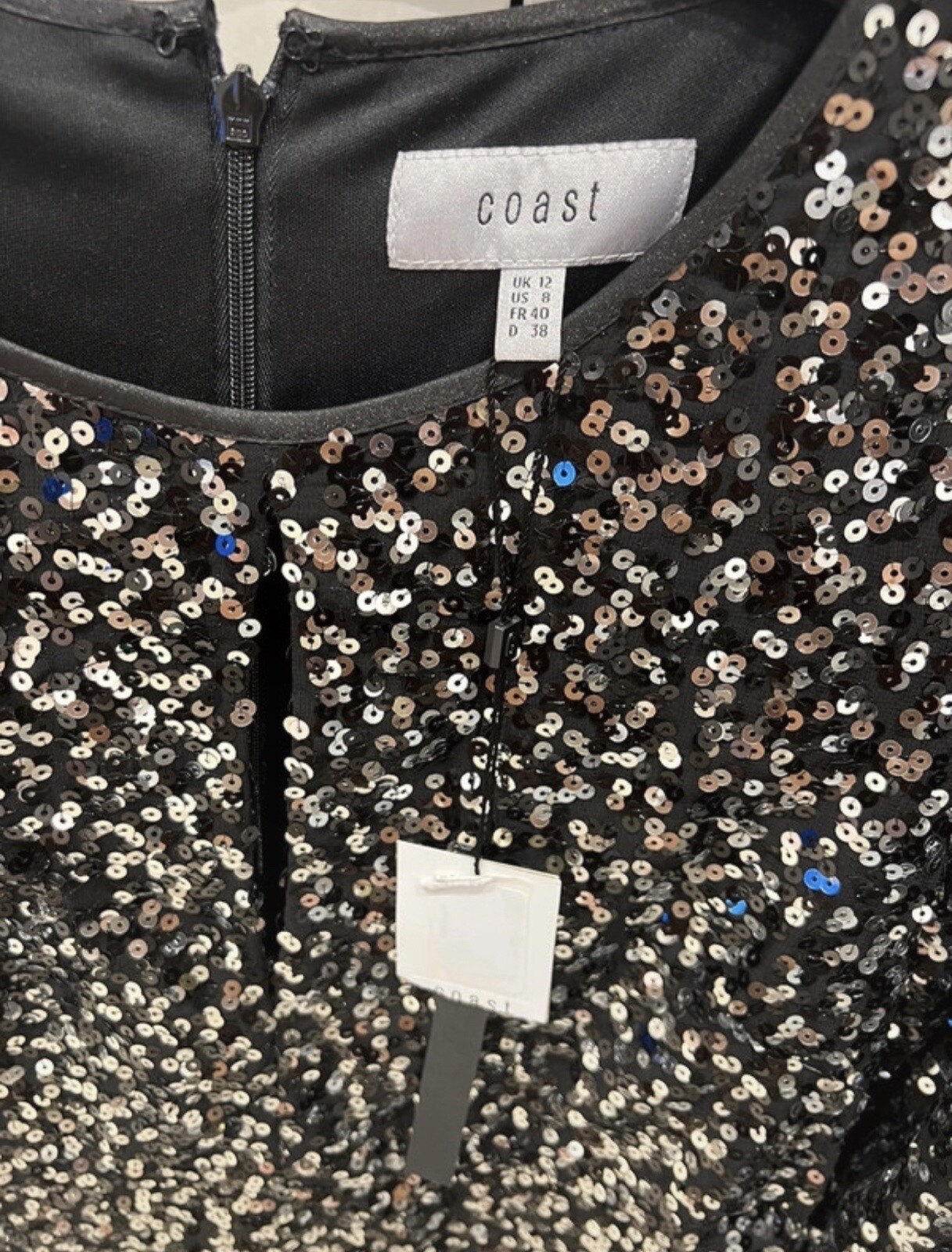 Coast sequin dress eBay