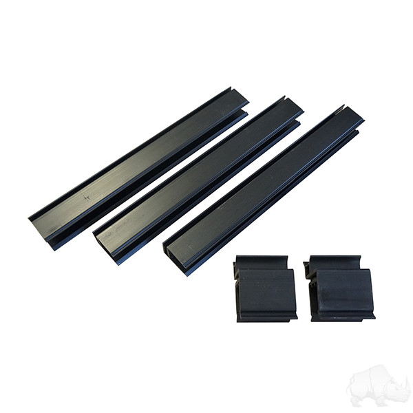 Club Car 2000 and up DS Golf Cart windshield clips | replacement set 1 inch