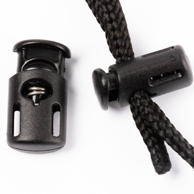 Kordelstopper/Kordelklemme m.Schlitzen für Band ''F3'' für Kordel bis 5mm