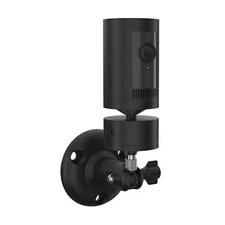 Adjustable Wall Mount Compatible with Pan Tilt Camera 1pack，Black