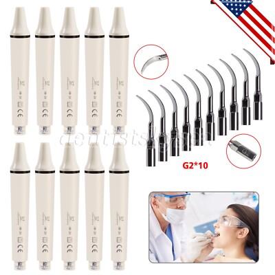 Yabangbang Dental Ultrasonic Scaler Handpiece/Scaling Tips G2 Fit EMS Woodpecker