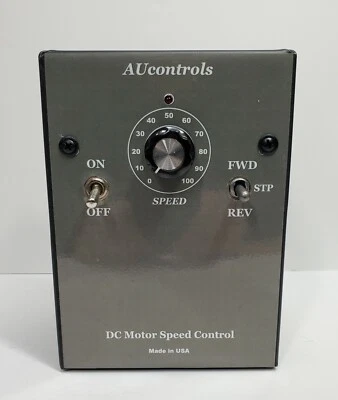 AUCONTROLS REVERSIBLE DC Drive for: 0.5 - 3HP, 180V DC Motor, Mod. ASCB2-3R, NEMA 1.