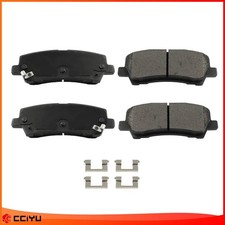 4X Rear Semi-Metallic Brake Pads for 2015 2016 2017 2018 - 2021 Ford Mustang