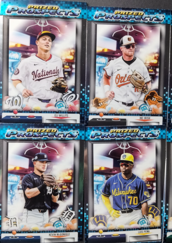 2025 Bowman Chrome Draft Baseball Prized Prospects Insert Complete (20) Card Set - Bild 3 von 8