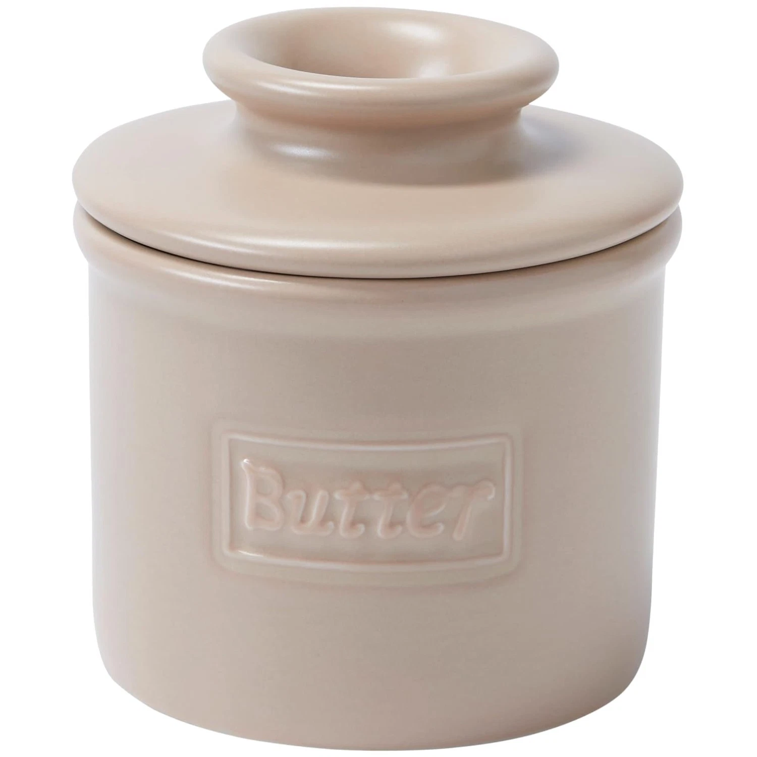 French Ceramic Butter Dish Keeper