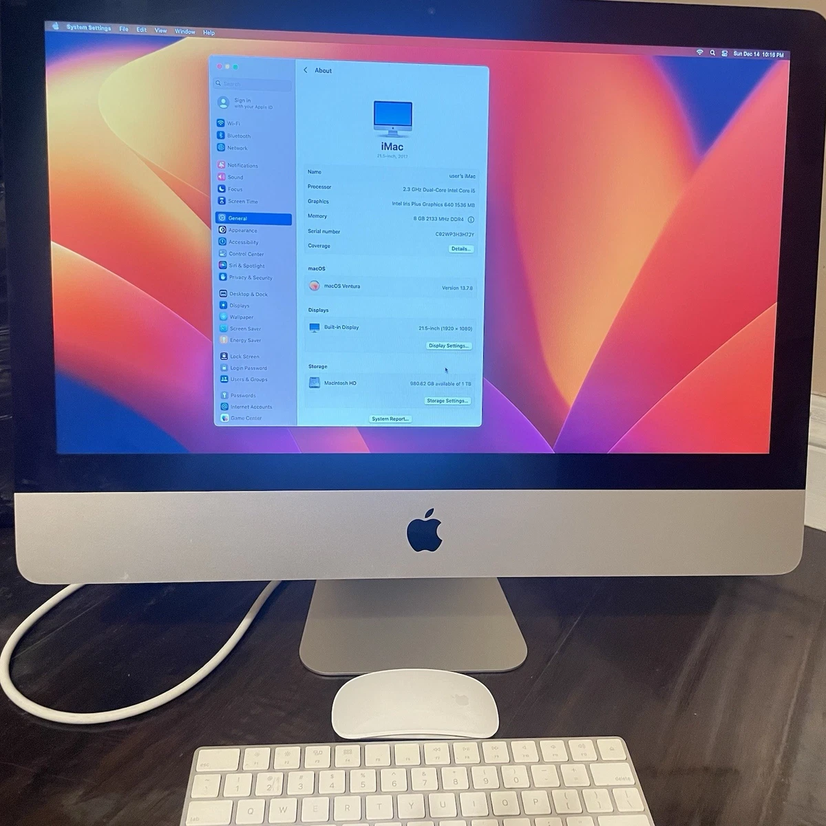 Apple iMac Apple Desktops 2017 Release Year-In-One Computers for