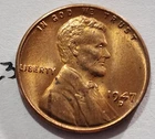 1947-D Lincoln Cent BU  Nice Red Color  #3