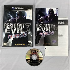 NICE Resident Evil 3 Nemesis Nintendo Gamecube 2003 Complete CIB With Manual