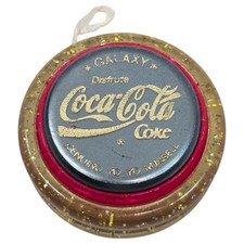 Coca Cola Yo Yo Galaxy Coke Limited Edition Russell Disfrute Colombia Gray  Red