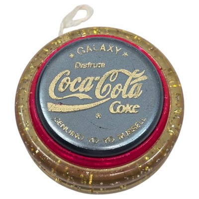 Coca Cola Yo Yo Galaxy Coke Limited Edition Russell Disfrute Colombia Gray & Red