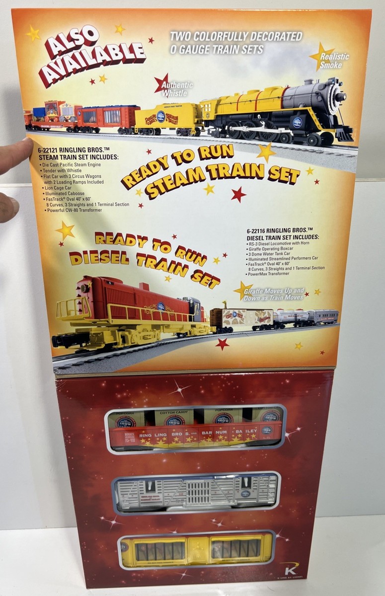 K-Line O Gauge Ringling Bros. And Barnum & Baileys Circus Train