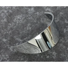 Bikers Choice Chrome 5 3/4"" Headlight Visor - 19230S3