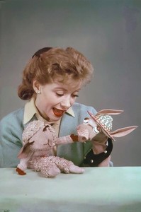 SHARI LEWIS Original 1960s 5 x 7 Color TV Transparency LAMB CHOP Hush Puppy vv