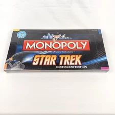 Star Trek Monopoly Continuum Edition Board Game 2009 BRAND NEW SEALED UN-OPENED