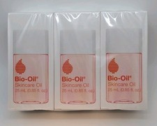 Lot Of 3 Bio-Oil Skincare Oil Scars Stretch Marks 0.85 oz Each 25 Ml 3 Pack