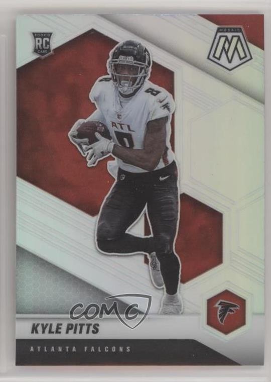2021 Panini Mosaic Rookies Silver Prizm Kyle Pitts #311 5u3