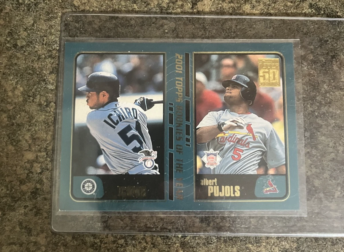 2001 Topps Traded & Rookies - Albert Pujols Ichiro Suzuki #T99 for
