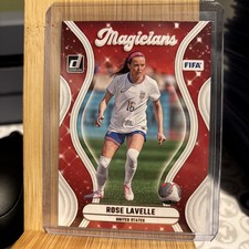 2024-25 Panini Donruss Soccer Magicians Insert Red Parallel Rose Lavelle #16 USA