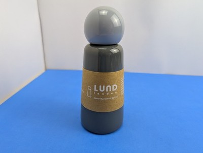 Lund London Mini Skittle Bottle 10 Oz Dark Gray New