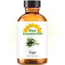 Best Sage Essential Oil 100 Purely Natural Therapeutic Grade 4oz