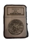 1994 $1 American Silver Eagle NGC MS69 Brown Label