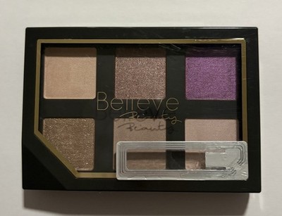 Believe Beauty Plush Purples Eyeshadow Palette 6 Shade Shimmer Matte NWT