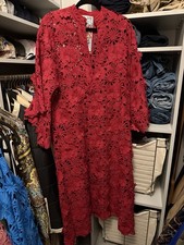 New La Vie Stylehouse Women's Caftan Dress Wine Burgundy One Size
