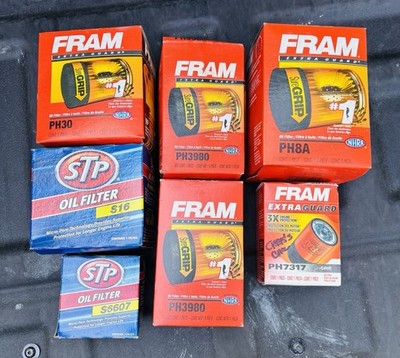 Oil Filters -  Lot Of 7 -  Fram - STP 
