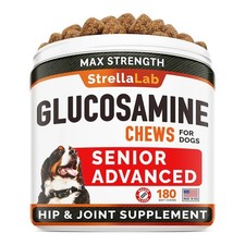 Senior Glucosamine Chondroitin Joint Supplement for Dogs - Hip  Joint 180 Count