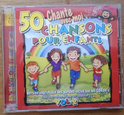 50 CHANSONS POUR ENFANTS VOLUME 2 -Chante Avec Moi (Audio C,2-DISC French)Tested
