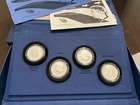 2014 50th Anniversary Kennedy Half-Dollar Silver Coin Collection 4 Coin Set New
