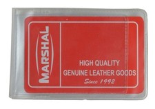 Set of 2 PLASTIC 6 PAGE WALLET INSERT for BIFOLD CARD CASE