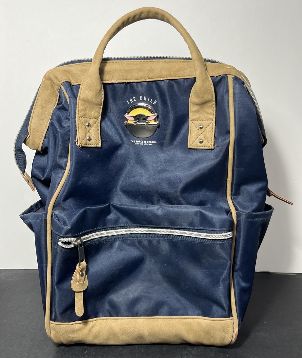 Star Wars Grogu Backpack - Blue and Black Star Wars Mandalorian Grogu Baby Yoda Kids 16 main image 2