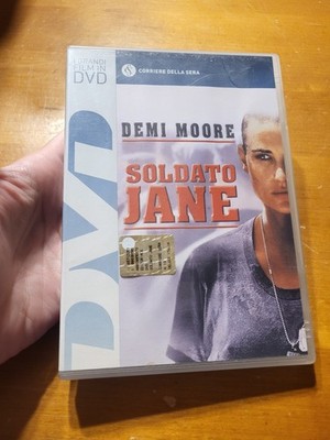 Soldato Jane G.I. Jane Italian Language DVD READ Corriere Della Sera Demi Moore