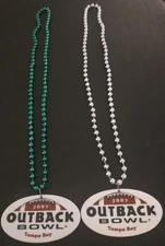 2007 Outback Bowl Tennessee vs Penn State NCAA Football Beads Set