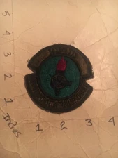 USAF 3625th TTS Squadron subdued patch 5/30/25