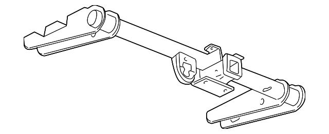 Plataforma de enganche de remolque GM 15106790 genuina Foto 3 de 4