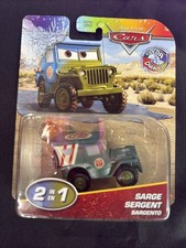 Disney Pixar Cars Race  Rescue Color Changers Sarge