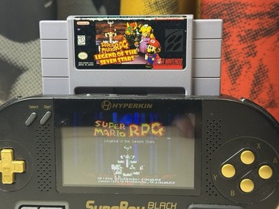 Super Mario RPG: Legend of the Seven Stars (SNES, 1996) Authentic Tested Works