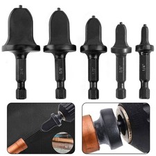 5 Pcs Air-Conditioning Copper Pipe Drill Bit Flaring Set Flaring Swaging Tool