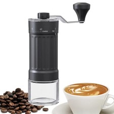 Mini Manual Coffee Grinder with 40 Adjustable Settings, Portable Hand Coffee ...