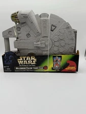 Star Wars Millennium Falcon Carry Case + Action Figure 1998 Power Of The Force