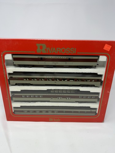 Coches de pasajeros Lackawanna HO Rivarossi 6954 (juego A) nuevos en caja nuevos en caja | Zustand: New