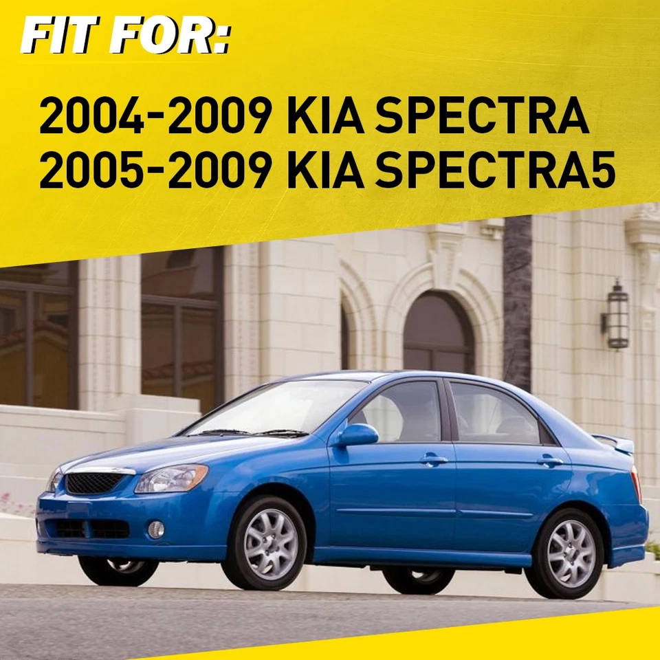 4PCS Interior Door Handle For 04-09 Kia Spectra Spectra5 Front Rear Left Right - Image 2 of 4