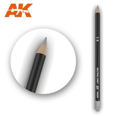 Neutral Grey - Weathering Pencils - Brandneu - AK Interaktive Bleistifte